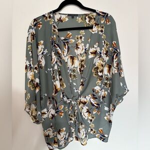 west kei open front Kimono size L